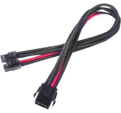Image de Câble EPS 8 broches vers EPS/ATX 4+4 broches Silverstone, 300mm