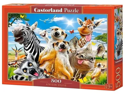 Produktbild von Castorland B-53568, 500 Stück(e), Tiere, 9 Jahr(e)