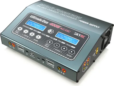 Produktbild von SkyRC D400 AC/DC Ladegert LiPo 1-7S 20A 2x200W SK-100123