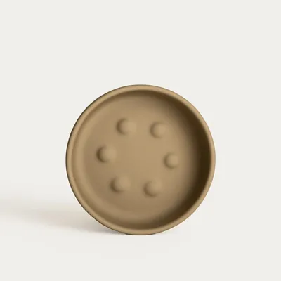 Zdjęcie produktu dla HOMLA Mydelniczka ALMERI ceramiczna zielona 11,2x3,2 cm