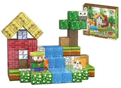 Image de Blocs magnétiques, 108 pièces, modèle 30819