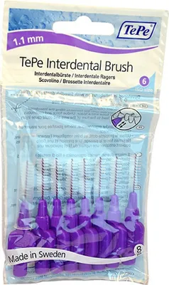 Image de TePe Original brosses interdentaires 1,1mm 8pcs