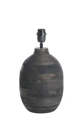 Produktbild von Light & Living - Lampensockel KHOMAI - Ø22x39cm - Braun