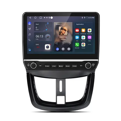 Immagine prodotto di Autoradio Hexinex Android 15 per Peugeot 207 (2006-2015) WIFI, 2 GB + 64 GB, 4 core, Wireless CarPlay Android Auto 10,1 pollici, BT