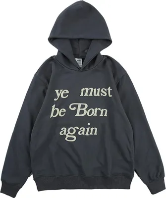 Imagen del producto de cpfm Sudadera con capucha "Ye Must Be Born Again" Estilo urbano, color , talla XL