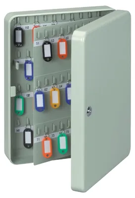 Produktbild von Schlüsselschrank 5659284 für 140 Schlüssel grau Packung mit 6 Stück