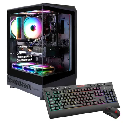 GAMEMAX Gaming-PC VISTA COC AB 7816 AMD Ryzen 5 9600X 32GB DDR5 RAM 1TB SSD RTX 5060Ti (16GB) Windows 11