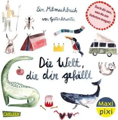 Obrázek produktu pro Maxi Pixi 484: VE 5: Die Welt, die dir gefällt (5 Exemplare)