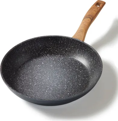 Produktbild von STONELINE® Bratpfanne 28 cm | ohne Deckel - Holzoptik