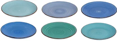 Produktbild von Cookinglife Frühstücksteller / Dessertteller Delice Blau ø 19 cm - 6 Stück