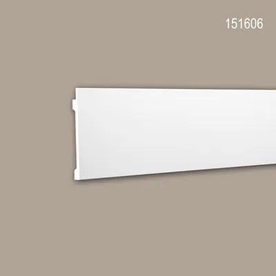 Produktbild von PROFHOME 151606 Wandleiste Stuckleiste für indirekte Beleuchtung Zierleiste 2 m