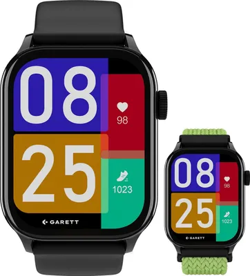 Obrázek produktu pro Hodinky Garett Pánské/Dámské Černé Garett-5904238487242