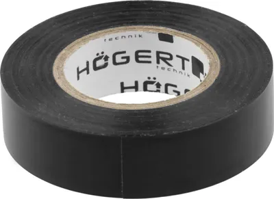 Obrázok produktu pre Izolačná páska Högert 0,13 mm x 19 mm x 20 m, čierna