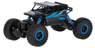 Image de Voiture télécommandée RC Rock Crawler HB 2.4GHz 1:18 bleu