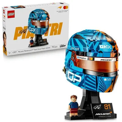 Obrázek produktu pro LEGO Editions 43017 McLaren Mastercard F1 Team – Helma Oscara Piastriho – Kolekcionářský model