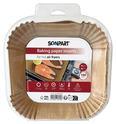 Produktbild von SCANPART Heissluftfritteusen Backpapier-Einlagen