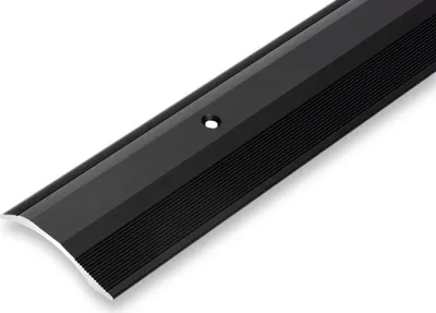 Produktbild von (18,48EUR/m) Übergangsprofil Höhenausgleichsprofil 45 x 900 mm schwarz zum Schrauben Nahtdeckprofil Dehnungsfugenprofil Abdeckleiste Anpassungsprofil Höhenausgleich 2-20 mm