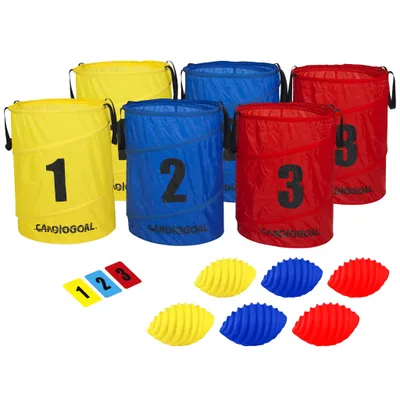Produktbild von Spordas Bewegungsspiel "Cardiogoal Pop-up Basket"