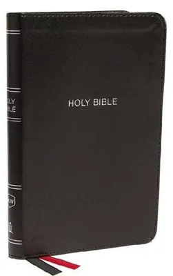 Obrázok produktu pre NKJV, Thinline Bible, Compact, Imitation Leather, Black, Red Letter Edition