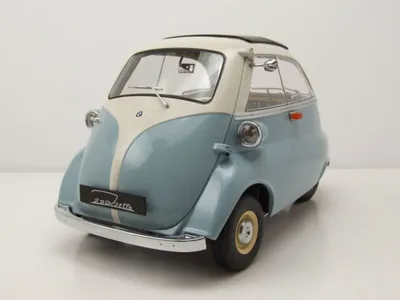 Produktbild von KK Scale 120044 BMW 250 Isetta 1959 hellblau weiß 1:12