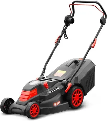 Productafbeelding van Elektrische Grasmaaier 1800W - 42 cm Maaibreedte - Ideaal voor Middelgrote Tuinen