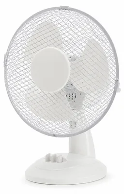 Image de Ventilateur de table Aga 27 cm Blanc