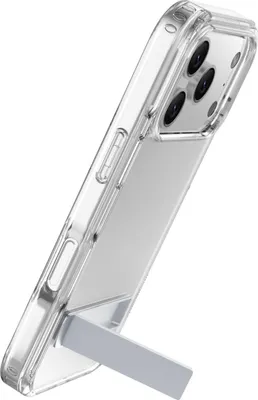 Produktbild von Cellularline Clear Stand - iPhone 17 Pro Max, Cover, Apple, iPhone 17 Pro Max, 17,5 cm (6.9"), Transparent
