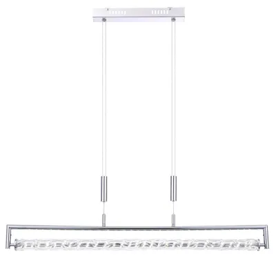 Produktbild von LED Hängeleuchte, Chrom, höhenverstellbar, Balken, H 160 cm