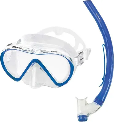 Immagine prodotto di Mares Aquazone Set Stream Snorkel Set Blu Blu Taglia Unica