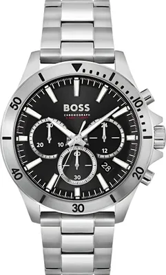 Image de Montre pour homme Hugo Boss Troper en acier inoxydable, modèle HB1514057