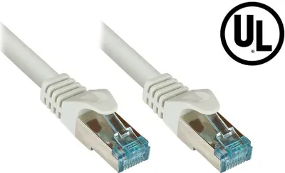 Produktbild von Good Connections Cat.6A Patchkabel Industrie UL grau 10m
