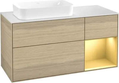 Produktbild von Villeroy & Boch F691HFPC Waschbeckenunterschrank Finion F69