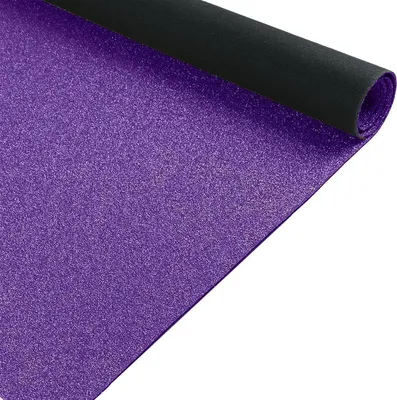 Produktbild von Primaflor Eventteppich GLIMMER - Lila - 2,00m x 3,50m - Meterware - Schwer Entflammbarer Messeteppich, Rutschfester Hochzeichtsläufer, Läufer für Hochzeiten mit Glitzereffekt