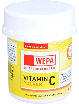 Image de WEPA Vitamine C en poudre, boîte de 100 g de poudre