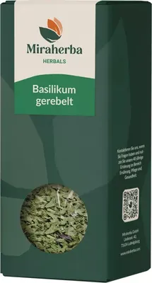 Produktbild von Miraherba -  Basilikum gerebelt - 30g