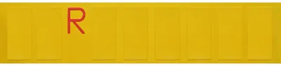 Immagine prodotto di Portatarga LAMPA, giallo