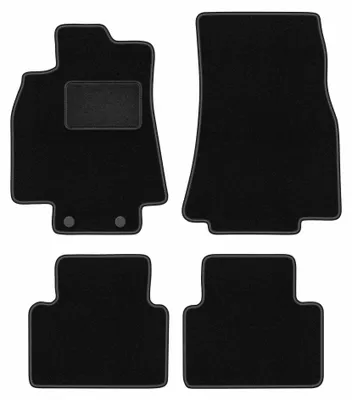 Immagine prodotto di Tappetini in moquette per Mercedes A- Klasa W169 2004-2012 (hatchback) – set 4 pezzi, neri, su misura – Wielganizator LUX