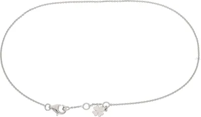 Produktbild von Damen Fußkette Silber 925 mit Kleeblattanhänger JL10-04-3764 26,5 / 25,5 / 24,5 cm