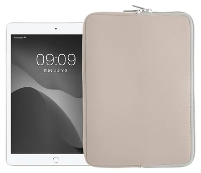 Produktbild von kwmobile Tablet Hülle kompatibel mit 9,7"-11" Tablet - Universal Neopren Tasche Cover Case - Schutzhülle Sleeve in Weiß