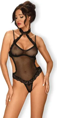 Obrázek produktu pro Obsessive - Claudusia y Mesh Body Black L/XL