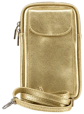 Productafbeelding van Toscanto dameshandtas, schoudertas, leren tas, goud, model OTT827SZ