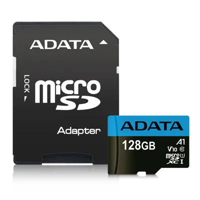 Image de ADATA Premier - 128 Go - MicroSDXC - classe 10 - UHS-I - 85 Mo/s - 25 Mo/s