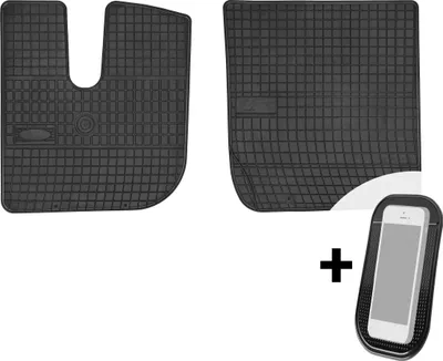 Produktbild von Gummimatten Auto Fußmatten Automatten Passgenau 2-teilig Set - passend für Iveco Stralis ab 2002 breite Kabine