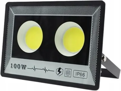 Obrázok produktu pre Výkonné Svietidlo Pre Garáž, Záhradu, Fasádu, 100W, Ip66, Odolné, Cob Led
