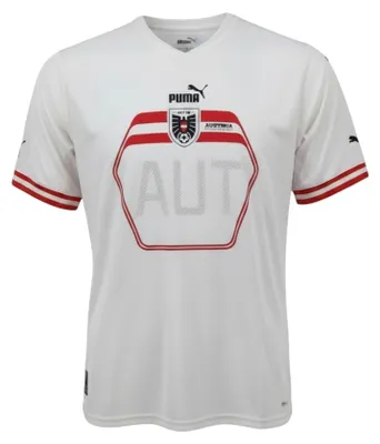 Produktbild von Puma Öfb Away Jersey Replica Fußballtrikot dryCELL Fan Regular Fit Weiß Gr. S