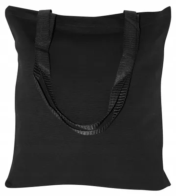 Produktbild von Allbag Baumwolltasche Schwarz 38x42cm Henkeltasche Shopper