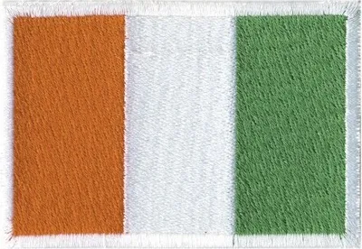 Produktbild von Aufnäher Länderflagge - Elfenbeinküste - 20456 - Gr. ca. 8 x 5cm