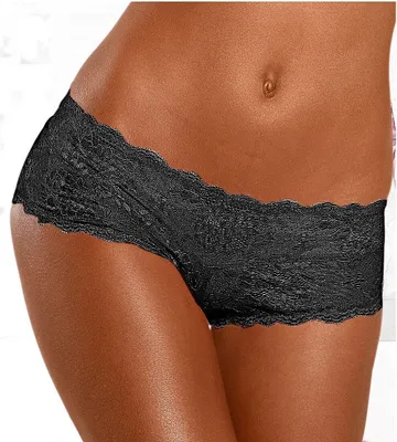 Produktbild von VIVANCE Panty aus edler Spitze, Premium Dessous schwarz Größe 32/34
