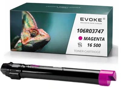 Produktbild von Evoke Toner-Kompatibilkartusche für den Drucker Xerox C7020 106R03747, Magenta, 16.500 Seiten, kompatibel mit VersaLink C7020, C7020DN, C7025, C7025DX und C7030
