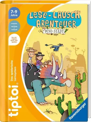 Produktbild von Ravensburger Buch tiptoi Lese-Lausch-Abenteuer Dino-Stadt 49276
